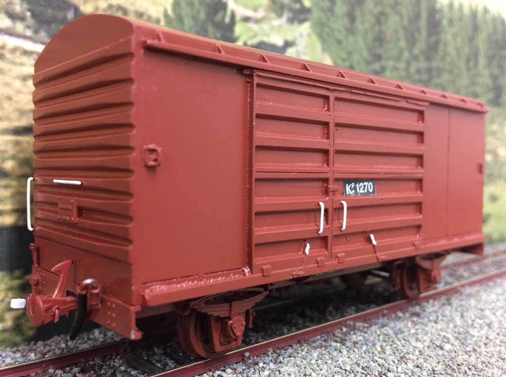 Kp Steel Box Wagon, Kit North Yard
