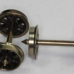 2162.26 –	Wheel Pair 11.2mm ,8 spoke, 26.0mm pinpoint axle, both wheels insulated